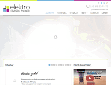 Tablet Screenshot of elektrokozmetik.com